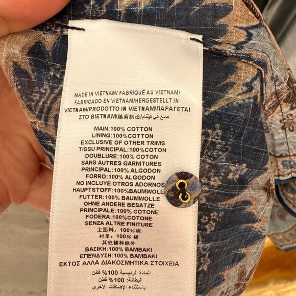 Zimmermann Women’s Ascension Plunge Halter printed cotton maxi dress - Picture 11 of 11